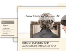 Tablet Screenshot of denvertailoring.com